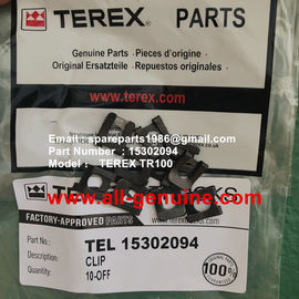 China TEREX 15302094 CLIP TR100 TR70 CAMIÓN MINERO FUERA DE CARRETERA PIEZAS ORIGINALES proveedor