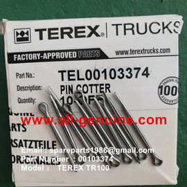 China TEREX 00103374 PASADOR DE SEGURIDAD TR100 TR70 MINERÍA FUERA DE CARRETERA CAMIÓN PIEZAS ORIGINALES proveedor