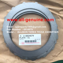 China PLACA ALLISON TRANSMISSION 6834679 TEREX TR35A 3305F 3305G 3305K 3305B RTD PIEZAS ORIGINALES proveedor