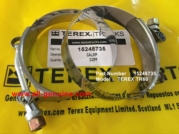 China TEREX 15248735 CLAMP NHL DUMP TRUCK MINERÍA TR50 TR60 TR70 proveedor