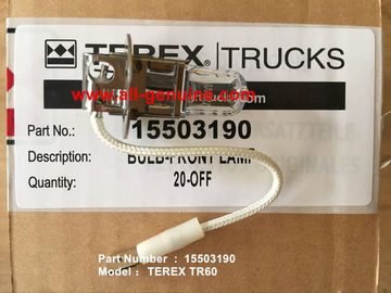 China TEREX 15503190 BOMBILLA - 24V 65W HD NHL DUMP TRUCK MINERÍA CANTERA TR50 TR60 TR70 proveedor