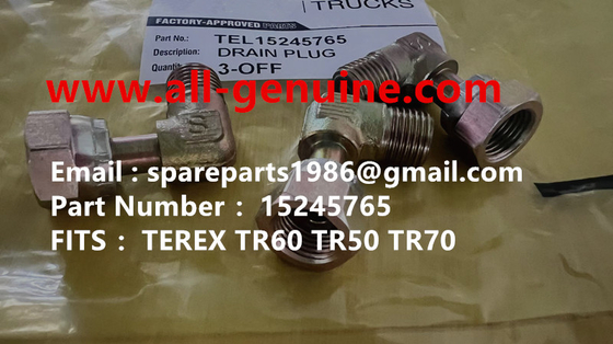 China 15245765 VÁLVULA TEREX ALLISON H8610AR 29544093 TR45 TR50 TR60 TR70 CAMIÓN VOLQUETE DE MINERÍA NHL proveedor