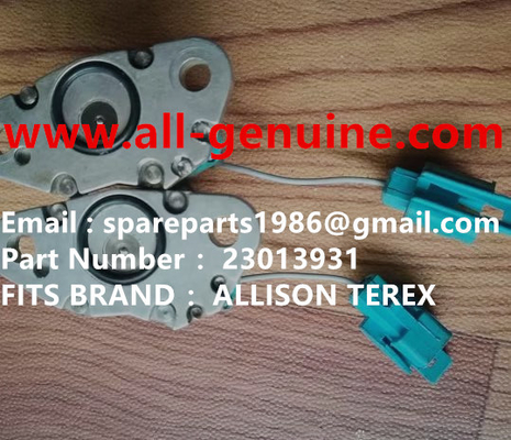 China 23013931 VÁLVULA SOLENOIDE TRANSMISIÓN ALLISON H8610AR 29544093 TR45 TR50 TR60 TR70 NHL CAMIÓN VOLQUETE MINERO proveedor