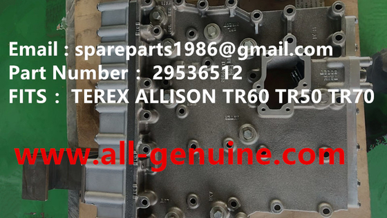 China 29536512 VALVA DE CONTROL ALLISON TRANSMISIÓN H8610AR 29544093 TR45 TR50 TR60 TR70 TRANQUILLO de descarga de minas de la NHL proveedor