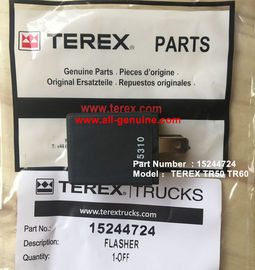 China 15244724 FLASHER UNIT TEREX NHL TR50 TR60 TR45 TR70 camión de desechos de minas genuino proveedor