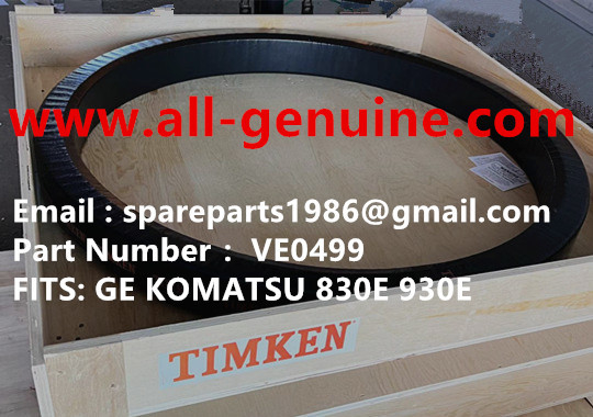 China VE0499 BEARING KOMATSU GE TEREX UNIT RIG BUCYRUS MT4400AC MT5500 MT3600 NTE240 NTE260 NHL DUMP TRUCK TROLLER Minería proveedor