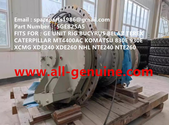 China 5GEB25A5 MOTOR DE RUEDAS KOMATSU GE TEREX UNIT RIG BUCYRUS MT4400AC MT5500 MT3600 NTE240 NTE260 NHL camión de descarga de basura transportador de minas proveedor