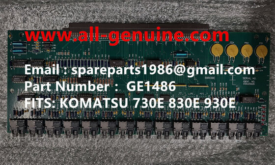China GE1486 TARJETA GE TEREX UNIT RIG BUCYRUS MT4400AC MT5500 MT3600 NTE240 NTE260 CAMIÓN VOLQUETE NHL TRANSPORTADOR MINERO proveedor