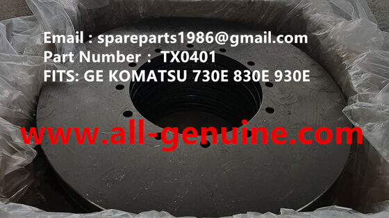 China TX0401 DISCO DE FRENO GE UNIDAD TEREX RIG BUCYRUS MT4400AC MT5500 MT3600 NTE240 NTE260 NHL camión de desecho transportador minero proveedor