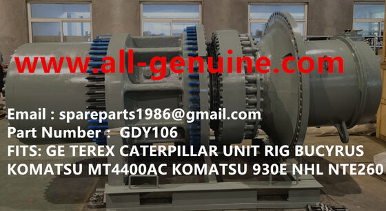 China GDY106 MOTOR DE RUEDAS ASSY GE TEREX UNIT RIG BUCYRUS MT4400AC MT5500 MT3600 NTE240 NTE260 NHL camión de descarga de basura transportador minero proveedor