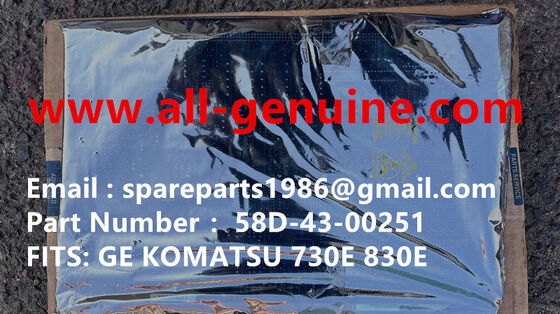 China 58D-43-00251 TARJETA MT4400AC MT5500 MT3600 MT3700 MT3300 TEREX UNIT RIG BUCYRUS NTE240 NTE260 ACCIONAMIENTO DEL MOTOR DE LA RUEDA GE proveedor