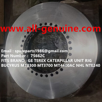 China 75662C BRAKE DISC  KOMATSU 730E 830E 930E 960E MINING DUMP TRUCK WHEEL MOTOR DRIVE GE proveedor