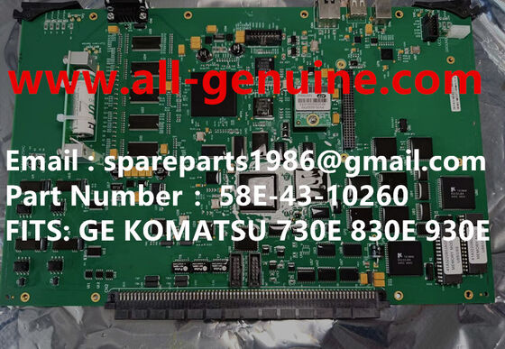 China 58E-43-10260 CARD KOMATSU 730E 830E 930E 960E TRANQUILLO DE DUMP DE MINAS con ruedas motorizado GE proveedor