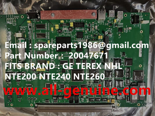 China 20047671 CARD KOMATSU 730E 830E 930E 960E MINING DUMP TRUCK WHEEL MOTOR DRIVE GE proveedor