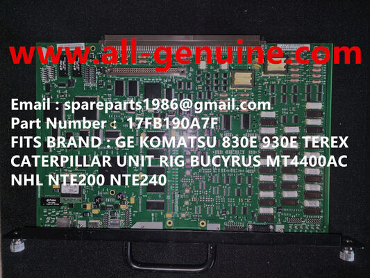 China 17FB190A7F CARD KOMATSU 730E 830E 930E 960E camión de descarga de minas proveedor