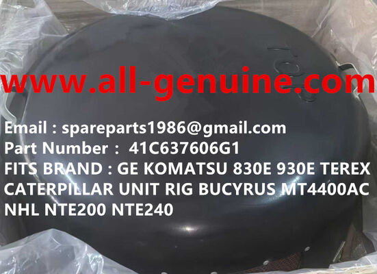 China 41C637606G1 HUB CAP KOMATSU 730E 830E 930E 960E TRUCK DE DUMP MINERAL con ruedas motorizado con conducción GE proveedor