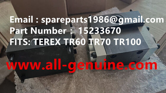 China 15233670 VÁLVULA KOMATSU 730E 830E 930E 960E MINERA VOLQUETE RUEDA MOTOR IMPULSIÓN GE proveedor