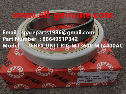 China 8864951P342 UNIDAD TEREX DE BEARINGES RIG BUCYRUS MT4400AC MT5500 MT3600 NTE240 NTE260 NHL camiones de descarga de basura camiones de transporte de mercancías mineras proveedor