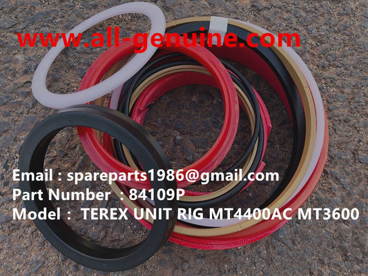 China 84109P SEAL KIT TEREX UNIT RIG BUCYRUS MT4400AC MT5500 MT3600 NTE240 NTE260 NHL camión de basura camión de carga minería proveedor