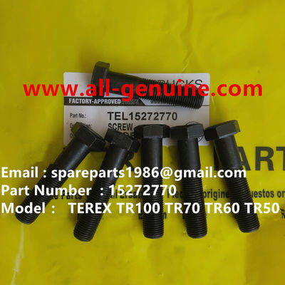 China TEREX 15272770 tornillo NHL camión de descarga minería TR45 TR50 TR60 TR70 proveedor