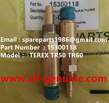 China TEREX 15300118 SENSOR DE TEMPERATURA Camión de descarga de basura de la NHL proveedor