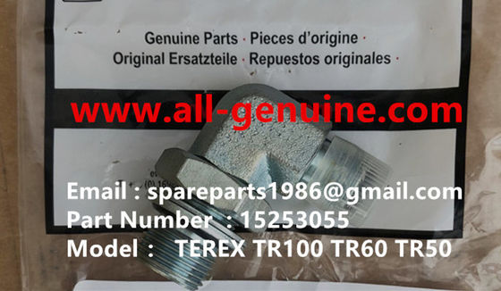 China TEREX 15253055 Codo camión de descarga de minas NHL TR35 TR50 TR60 TR100 3305B 3305F 3303 3307 TR45 TR70 MT4400 CUMMINS ALLISON proveedor