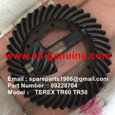 China 09228704 JUEGO DE ENGRANAJES CÓNICOS DE TEREX NHL SANY TR35A 3303 3305 3307 TR50 TR60 TR100 NTE240 NTE260 MT3600 MT3700 MT4400AC proveedor