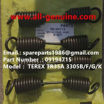 China 09194715 FRENO DE PRENSA DEL TEREX NHL SANY TR35A 3303 3305 3307 TR50 TR60 TR100 NTE240 NTE260 MT3600 MT3700 MT4400AC proveedor