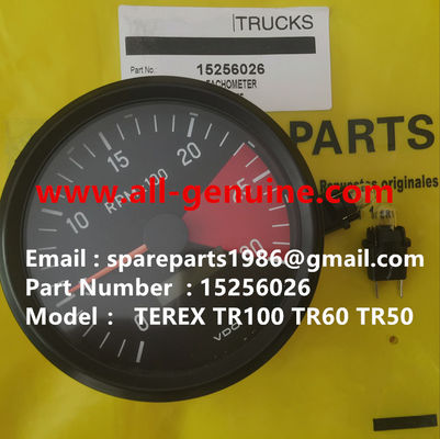 China TEREX 15256026 TACHOMETER NHL DUMP TRUCK MINERIA de carbón TR35 TR50 TR60 TR100 3305B 3305F 3303 3307 TR45 TR70 MT4400 proveedor