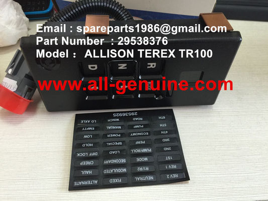 China 29538376 SELECTOR ALLISON TRANSMISIÓN TEREX HAULER CAMIÓN VOLQUETE MINERO TR100 TR60 TR70 TR50 NTE240 NTE260 MT3600 MT4400AC proveedor