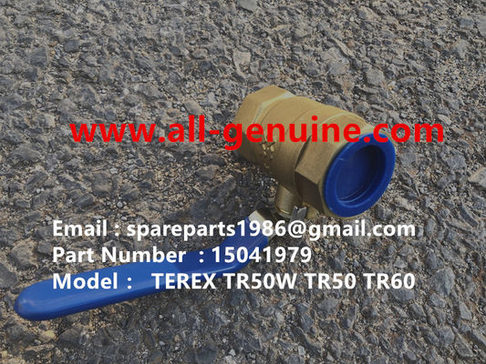China 15041979 BALL VALVE TEREX NHL DUMP TRUCK TR35 TR50 TR60 TR100 CUMMINS ALLISON UNIT RIG MT4400 MT3600 MT3300 MT3700 SANY El equipo de la unidad de la unidad de la unidad de la unidad de la unidad proveedor