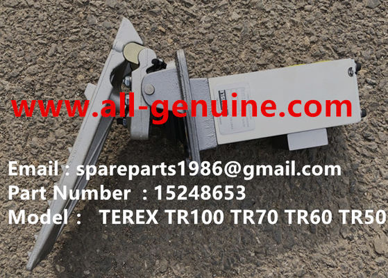 China TEREX 15248653 VÁLVULA DE PEDAL NHL CAMIÓN VOLQUETE RÍGIDO TR35 TR50 TR60 TR100 3305B 3305F 3303 3307 TR45 TR70 MT4400 proveedor