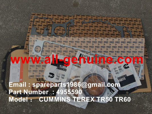 China CUMMINS TEREX 4955590 GASEKT BAJO NHL TRICK TR35 TR50 TR60 TR100 3305B 3305F 3303 3307 TR45 TR70 MT4400 proveedor