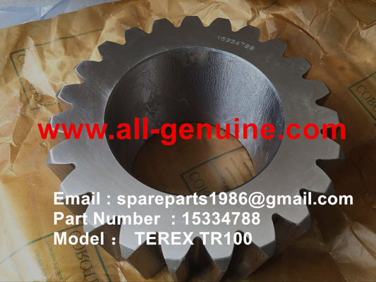 China TEREX 15334788 PINION PLANETARY NHL DUMP TRUCK cantera de minas TR50 TR60 TR70 TR100 proveedor