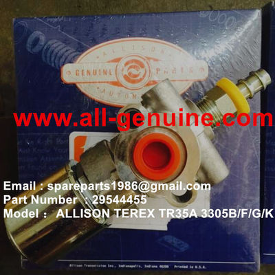 China 29544455 VÁLVULA SOLENOIDE ALLISON TR35A TR35 3305B 3305F 3305K 3305G CAMIÓN VOLQUETE RÍGIDO FUERA DE CARRETERA proveedor