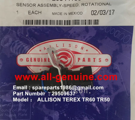 China SENSOR DE VELOCIDAD ALLISON TEREX 29509637  CAMIÓN VOLQUETE NHL TR35 TR50 TR60 TR100 3305B 3305F 3303 3307 TR45 TR70 MT4400 CUMMINS proveedor