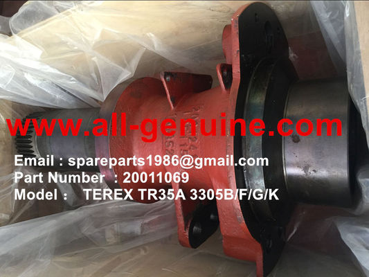 China TEREX 20011069 CALERÍA DE TUBOS DE HALF AXEL NHL camión de descarga de basura TR35 TR50 TR60 TR100 3305B 3305F 3303 3307 TR45 TR70 MT4400 proveedor