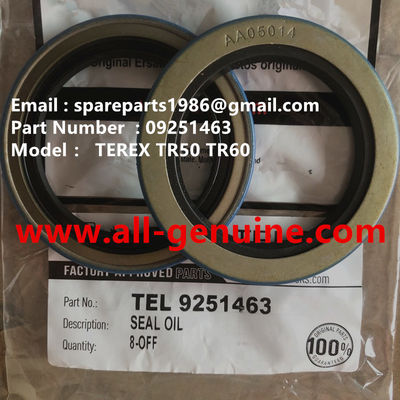 China 09251463 SEAL TEREX NHL DUMP TRUCK TA40 TR50 TR60 TR70 TR100 MT4400 MT3600 MT3700 MT5500 GE NTE240 NTE260 El transporte de mercancías aéreas y de transporte de mercancías aéreas y de transporte de mercancías proveedor