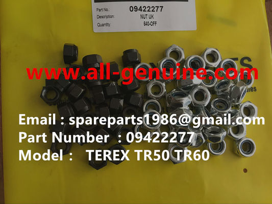 China TEREX 09422277 TUERCA TR50 TR60 TR70 TR100 CAMIÓN VOLQUETE RÍGIDO FUERA DE CARRETERA CAMIÓN VOLQUETE proveedor