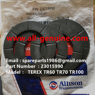 China 23015990 ARANDELA ALLISON TEREX DUMP TRUCK TA40 TR50 TR60 TR70 TR100A MT4400 MT3600 MT3700 MT5500 GE NTE240 NTE260 proveedor
