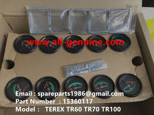 China 15360117 CALIBRADOR DE CAMIÓN VOLQUETE TEREX TA40 TR50 TR60 TR70 TR100A MT4400 MT3600 MT3700 MT5500 GE NTE240 NTE260 proveedor