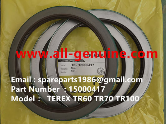 China 15000417 SELLO PARA CAMIÓN VOLQUETE TEREX TA40 TR50 TR60 TR70 TR100A MT4400 MT3600 MT3700 MT5500 GE NTE240 NTE260 proveedor