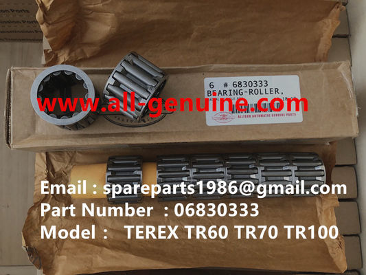 China TEREX 06830333 RODAMIENTO TRANSMISIÓN ALLISON TIMKEN CUMMINS NHL CAMIÓN VOLQUETE RÍGIDO TR35 TR50 TR60 TR100 proveedor