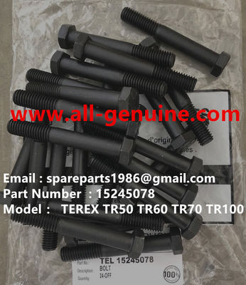 China TEREX 15245078 PERNO CUMMINS QUARRY NHL CAMIÓN VOLQUETE RÍGIDO TR35 TR50 TR60 TR100 3303 3305B 3307 3311 proveedor