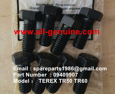 China TEREX 09409907 BOLT CUMMINS QUARRY NHL RÍGID DUMP TRICK TR35 TR50 TR60 TR100 3303 3305B 3307 3311 proveedor