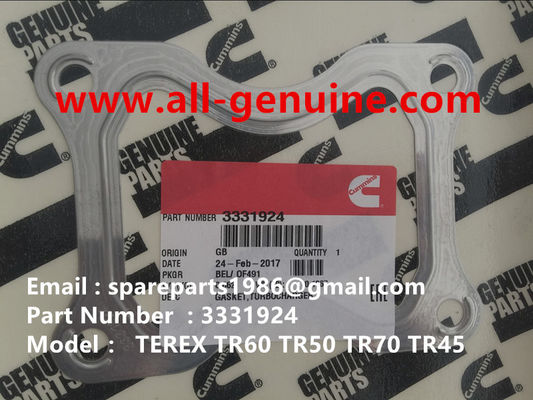 China JUNTA DE MOTOR TEREX CUMMINS 3331924 PARA CAMIÓN VOLQUETE RÍGIDO NHL TR35 TR50 TR60 TR100 3305B 3305F 3303 3307 TR45 TR70 MT4400 proveedor