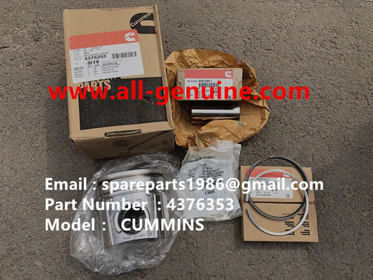 China 4376353 KIT DE PISTONES MOTOR CUMMINS TEREX NHL DUMP TRUCK TR35 TR50 TR60 TR100 3305B 3305F 3303 3307 TR45 TR70 MT4400 proveedor