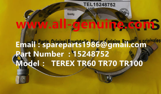 China TEREX 15248752 ABRAZADERA FUERA DE CARRETERA  NHL MINERÍA DUMP TRUCK TR35 TR50 TR60 TR100 3305B 3305F 3303 3307 TR45 TR70 MT4400 proveedor