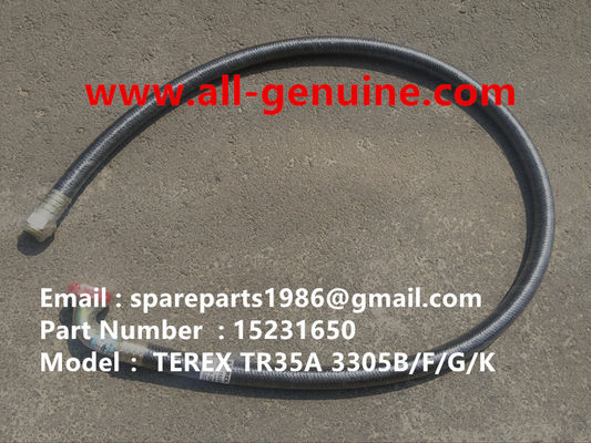 China 15231650 HOSE ASSY TEREX NHL SANY TR35A 3303 3305 3307 TR50 TR60 TR100 NTE240 NTE260 MT3600 MT3700 MT4400AC El uso de la tubería para el tratamiento de las tuberías de aire acondicionado y las tuberías de aire acondicionado proveedor