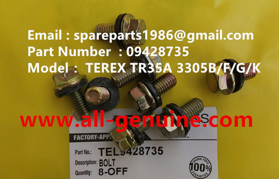 China 09428735 PERNO TEREX NHL SANY TR35A 3303 3305 3307 TR50 TR60 TR100 NTE240 NTE260 MT3600 MT3700 MT4400AC proveedor